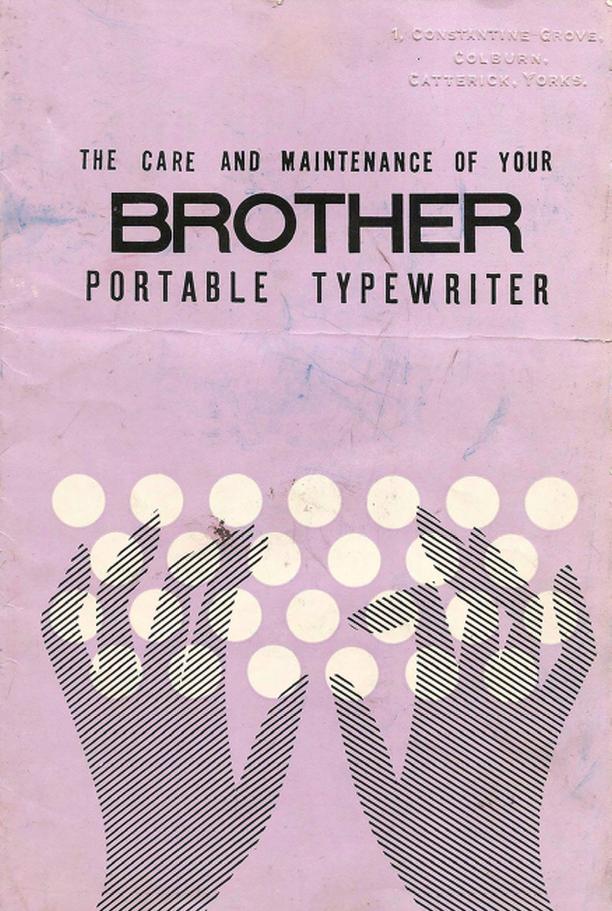 Brother portable typewriter instructions