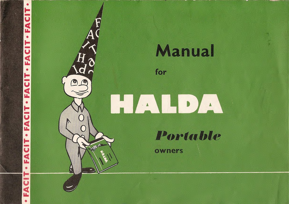 Halda Portable manual