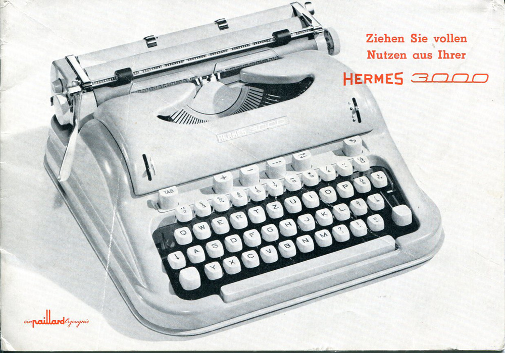 Hermes 3000 Gebrauchsanweisung