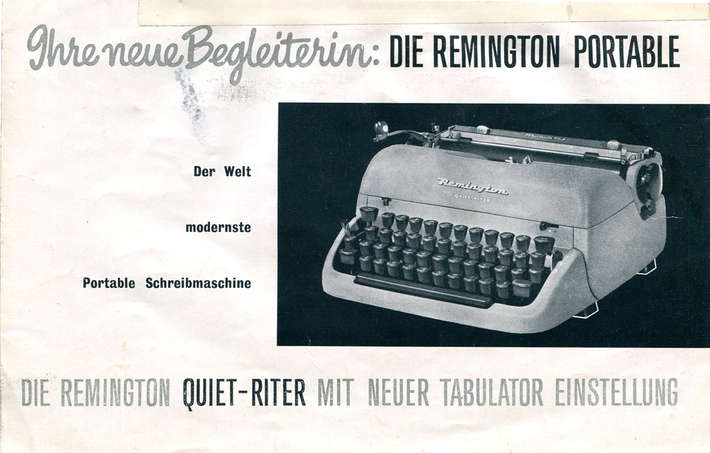 Remington Quiet-Riter Anleitung