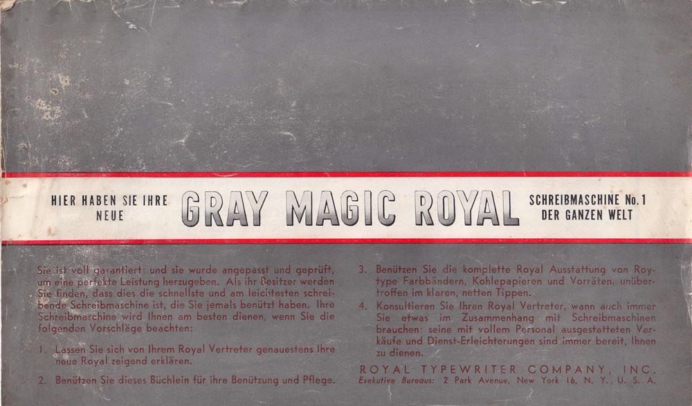Gray Magic Royal Anleitung