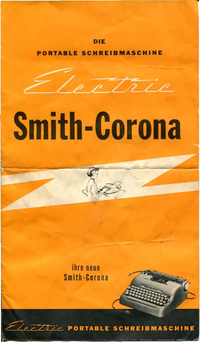 Smith-Corona Electric Portable Anleitung