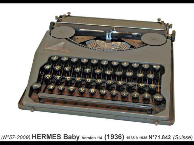 Hermes Baby #71842 (1936), © C. Cannac 20113