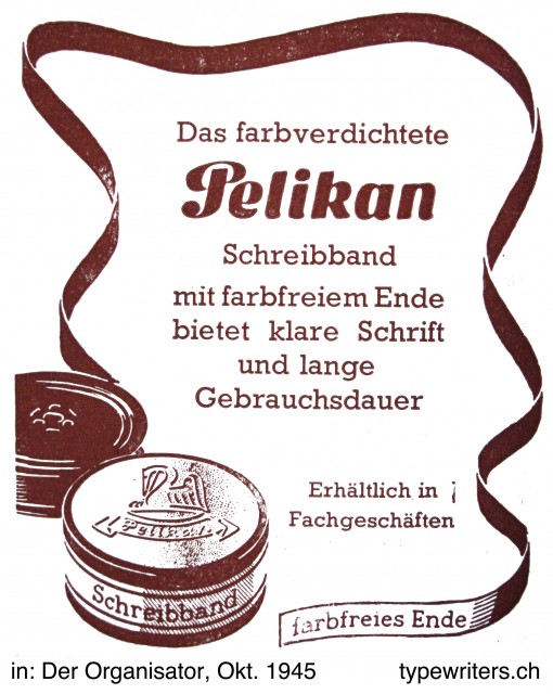in: Der Organisator. Schweizer Monatsschrift, Okt. 1945.