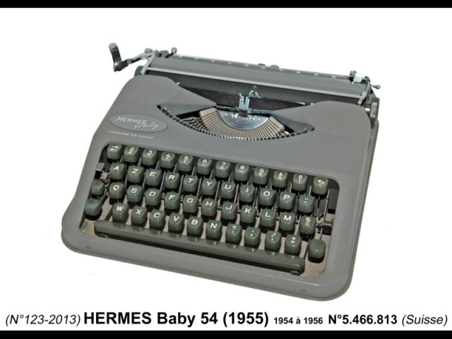 Hermes Baby #5466813 (1955), © C. Cannac 2013