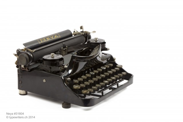 Neya portable typewriter