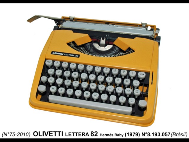 Olivetti lettera 82 #8193057, © Collection C. Cannac 2013